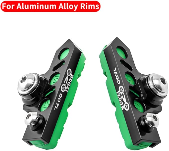 Bicycle C Caliper Extended Brake Pad (Set of 2) Bike Wear-Resistant Replaceable Aluminum Alloy Rim Brake for Road Bike,MTB,Folding Bike