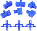 9 Pack Bike Brake Pads Spacer Universal Hydraulic Disc Brakes Bleed Block Pad for Shimano 2/4 Piston Caliper AVID SRAM Tektro Trp Avid Zoom Hydraulic Disc Brake Set Mountain Bicycle Road Bike