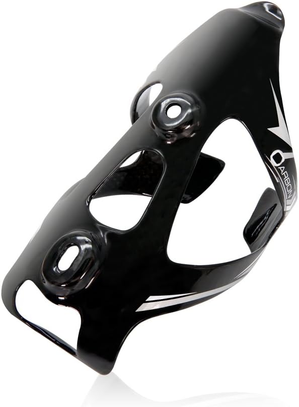 Wiel Full Carbon Fiber Bicycle Bike Light Drink Water Bottle Cage Holder