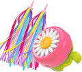 kortes 1 Pack Kids Bike Bell and 2 Pack Kids Bike Streamers for Children's Bike Accessories (Pink, Red,& Blue)