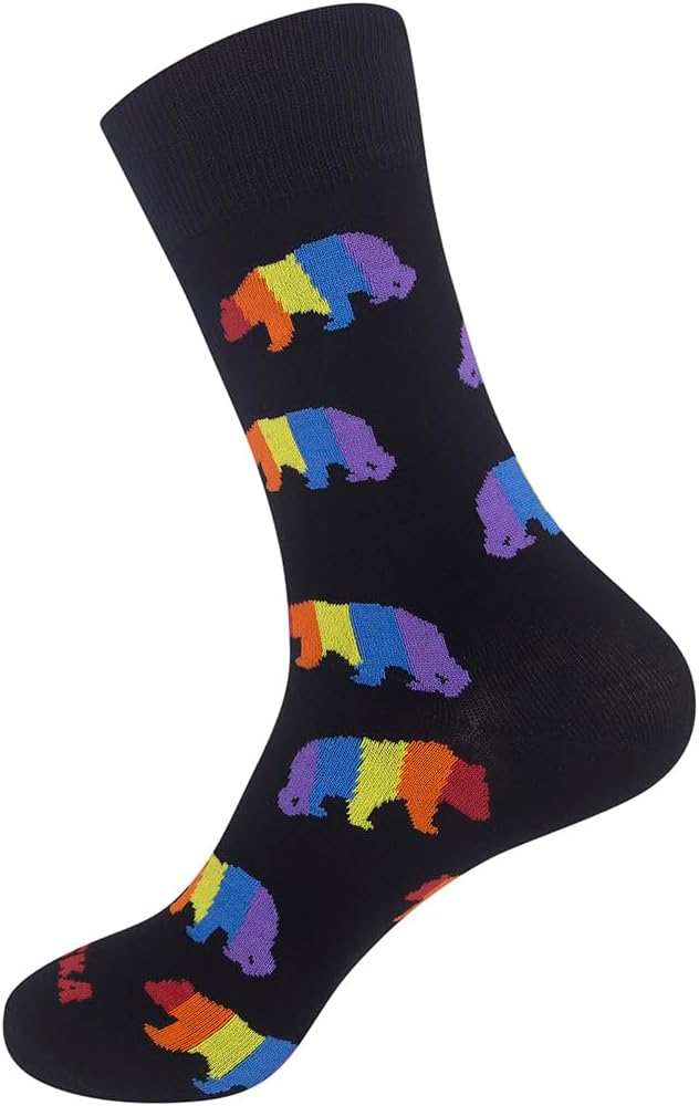 FUNATIC Funny Outdoor Themed Socks for Men Women - Novelty Gifts For Golfing, Fishing, Hunting, Bigfoot, Pickleball, and More
