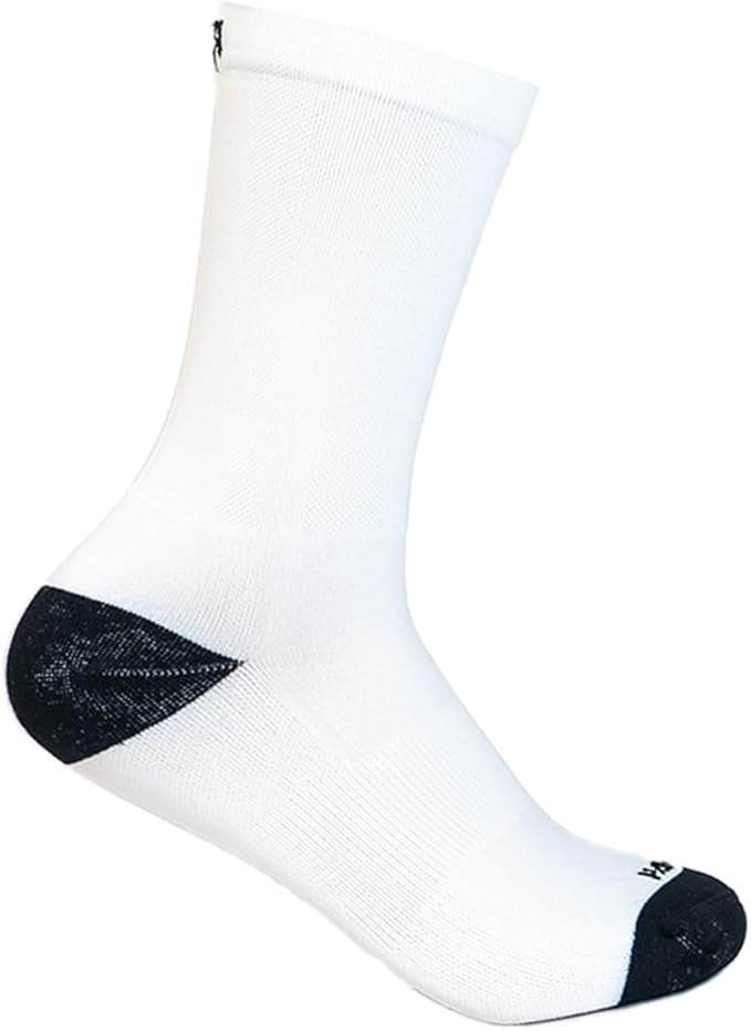 Handup FootDown Cycling Socks - Non Compression Lightweight 90% Nylon 10% Spandex Blend Socks - Made in the USA