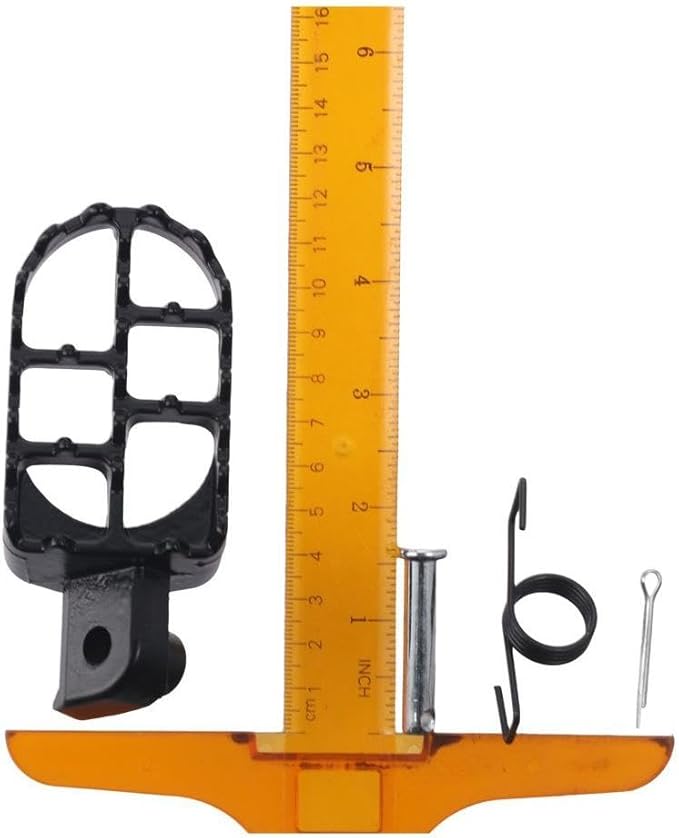 Dirt Bike Foot Pegs,Footrest Pedals Accessories Replacemnet for Pit Dirt Bike Motorcycle Minibike, for Baja, for Taotao, for Coleman