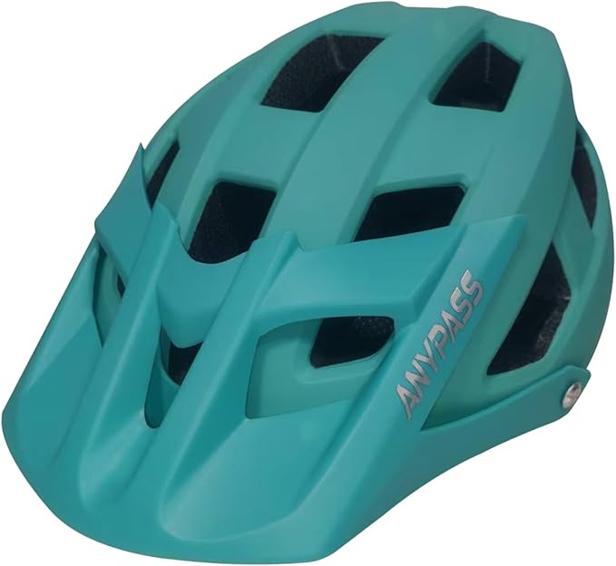 Mountain Bike Helmet Adult Men Women - Ultra Comfort, Super Lightweight Bicycle Helmets, MTB Cycling Gear Biking Accessories with Adjustable Fit & Removable Sun Visor