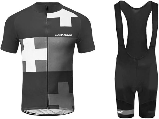 UGLY FROG Cycling Jersey Short Sleeve Men MTB Bike Clothing Road Bicycle Shirts Shorts Padded Pants DXMX01