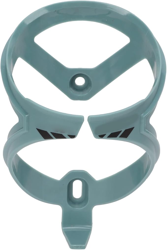 Bicycle Water Bottle Holder Cage Carbon Fiber Streamlined Design Stable Mounting for Road Mountain Bikes Outdoor Cycling (Light Pine Green)