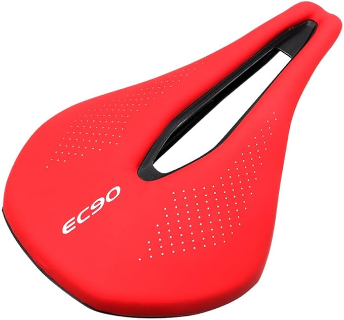 Bicycle Seat Road Bike Saddles PU Ultralight Breathable Comfortable Seat Cushion Bike Racing Saddle Parts Components