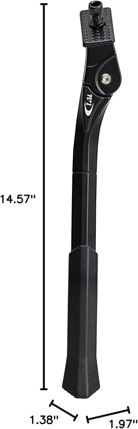 N+1 Bike Kickstand - Aluminum Alloy Adjustable Center Bicycle Kickstand suitable for 26" - 29" Mountain Bikes, Road Bikes, BMX, MTB