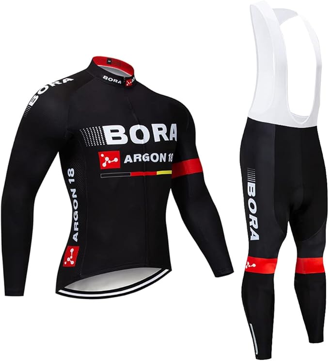 Cycling Jersey Men Set Bib Shorts Set Summer Mountain Bike Bicycle Suit Anti-UV Bicycle Team Racing Uniform Clothes