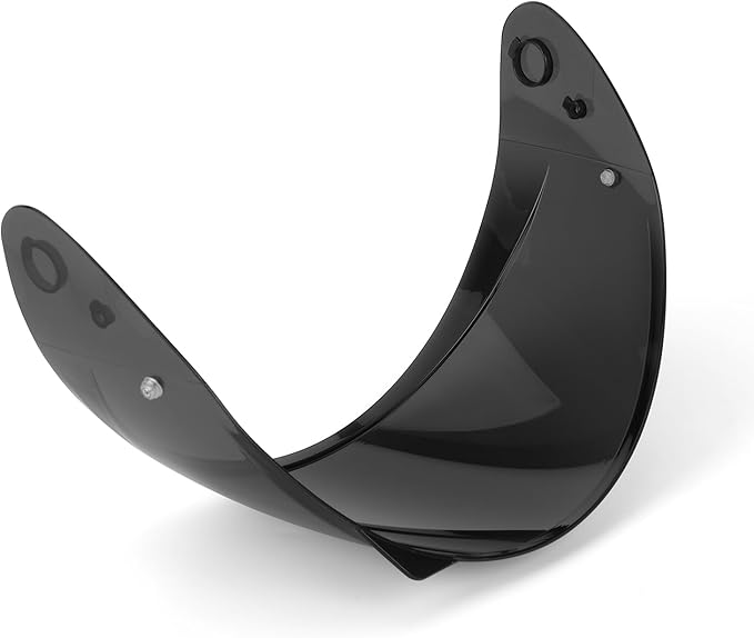 LKV HJ-34P Helment Visor Replacement - HJC C10 Motocycle Helmet Visor UV Protection Face Shield Compatible With HJ34P HJC C10 (Black)