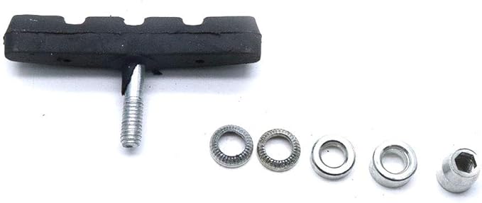 6 Pair Bike Brake Pad Set for MTB Mountain Bicycle Universal V Brake Block 70mm/2.75 Inch