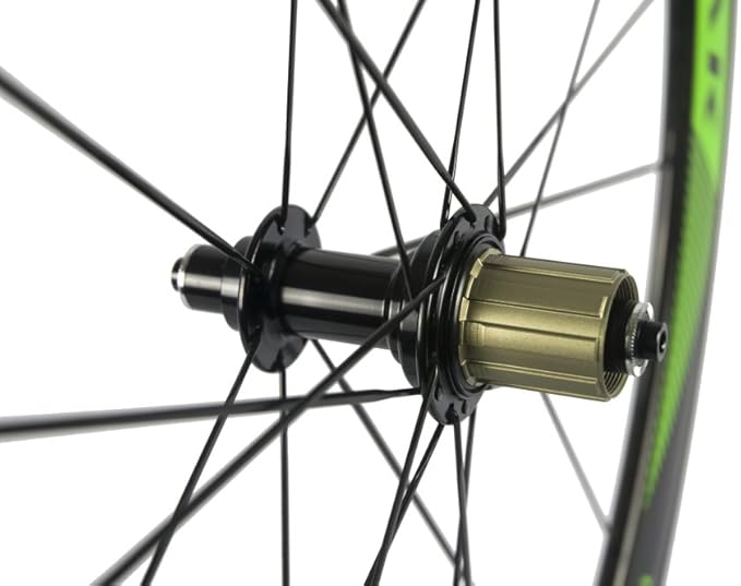 SunRise Bike Carbon Fiber Road Wheelset Clincher Wheels 50mm Depth R13 Hub Decal Bicycle Rims
