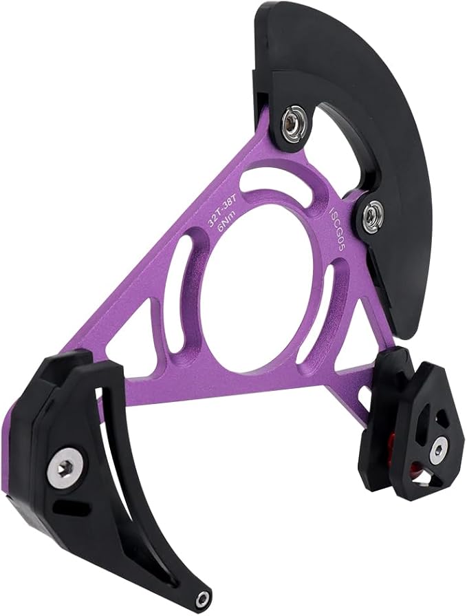 BESNIN Chain Guide ISCG-05 Mountain Bike Chain Guide Bike MTB Chain Guide for 1x System Black or Purple