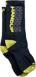 Handup FootDown Cycling Socks - Non Compression Lightweight 90% Nylon 10% Spandex Blend Socks - Made in the USA