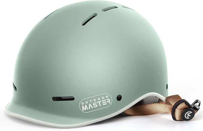 OutdoorMaster Bike Helmet for Adults,Adjustable Cycling Helmet for Men & Women - Safety Certified for Bicycle Skateboard Road Bike Skating Roller Commuting Helmet