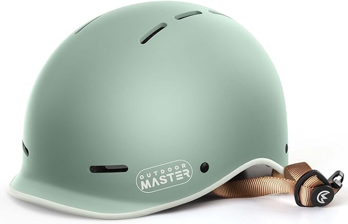 OutdoorMaster Bike Helmet for Adults,Adjustable Cycling Helmet for Men & Women - Safety Certified for Bicycle Skateboard Road Bike Skating Roller Commuting Helmet