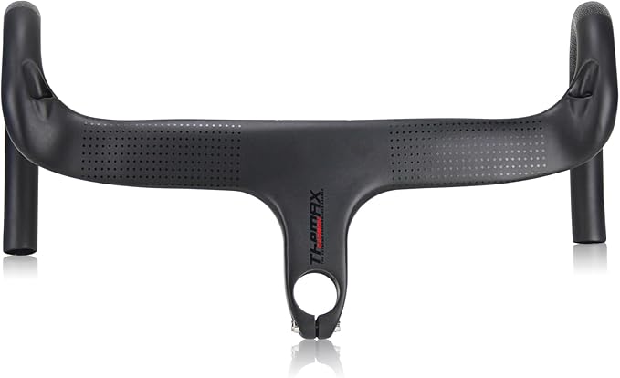 Aero Road Bike Handlebar,Yccyctrek Drop Bars integrated aero handlebars for road bike integrated road bars 28.6mm 400 * 110mm road bike handlebars