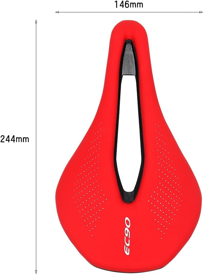 Bicycle Seat Road Bike Saddles PU Ultralight Breathable Comfortable Seat Cushion Bike Racing Saddle Parts Components
