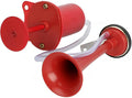 Bike Horn, Metal Classic Air Horns Loud Sounds Bicycle Horn,Bicycle Accessories， for Any Vehicles as Golf Carts, Boats, RV's, Bicycles, Motorcycles