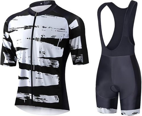 2021 Men Pro Racing Team MTB Cycling Short Sleeve Jersey Shorts Set
