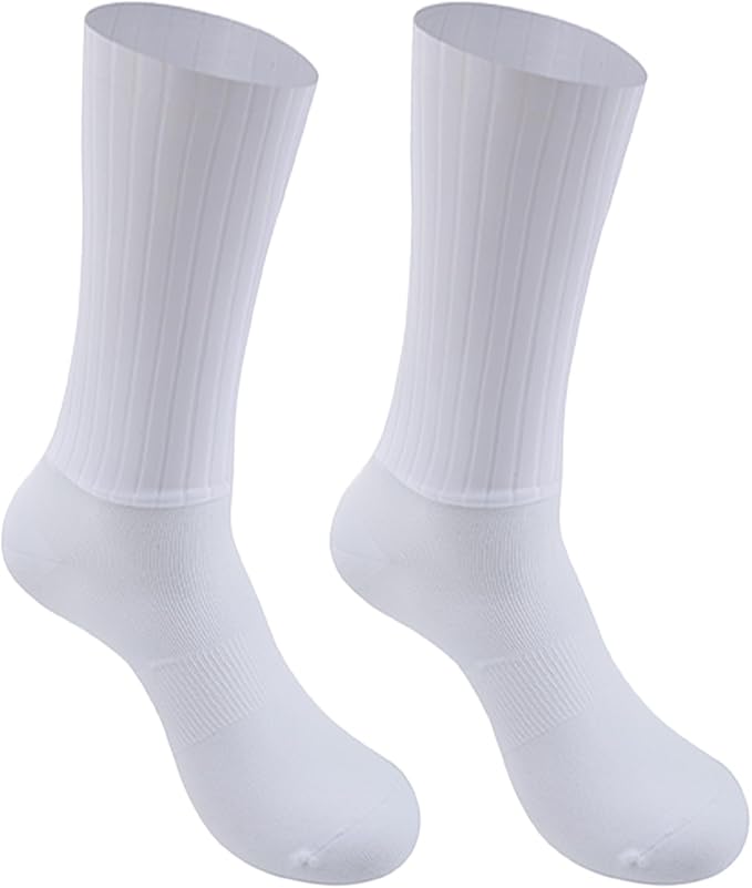 YKYWBIKE Cycling Socks for Men Women-Athletic Crew Bike Socks,MTB Riding Socks,Compression Biking Socks for Men Cycling