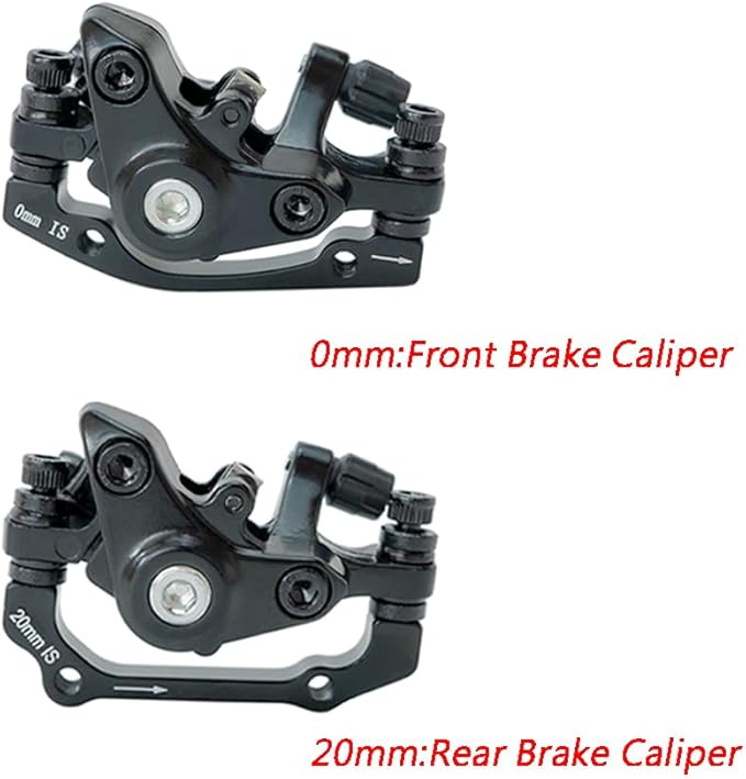 Bicycle Disc Brake Kit,Mechanical Disc Brake Kit,Including Front and Rear Mechanical Disc Brake Calipers with 160mm Rotor for Mountain Bikes,Folding Bikes,Road Bikes