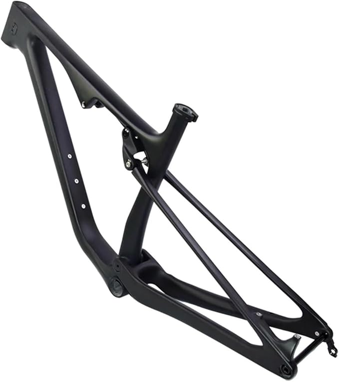 Cross Mountain Bicycle Fully Suspension Full Carbon Fiber Frame Thru Axle Disc Brake MTB 29er(17er Frame Shock Set)