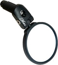 Hafny Bar End Bike Mirror, HD, Blast-Resistant, Glass Mirror, HF-MR090, HF-M951-FR03, HF-M952-FR03 (Silver Glass, 68mm)