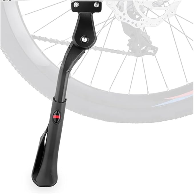 Bike Side Support Kick Stand,Side Kickstand Adjustable Kickstand Support Bike Snow Bike Parking Foot Brace Heavy Bicycle Holder Mountain Bike Footrest Grade(Small)