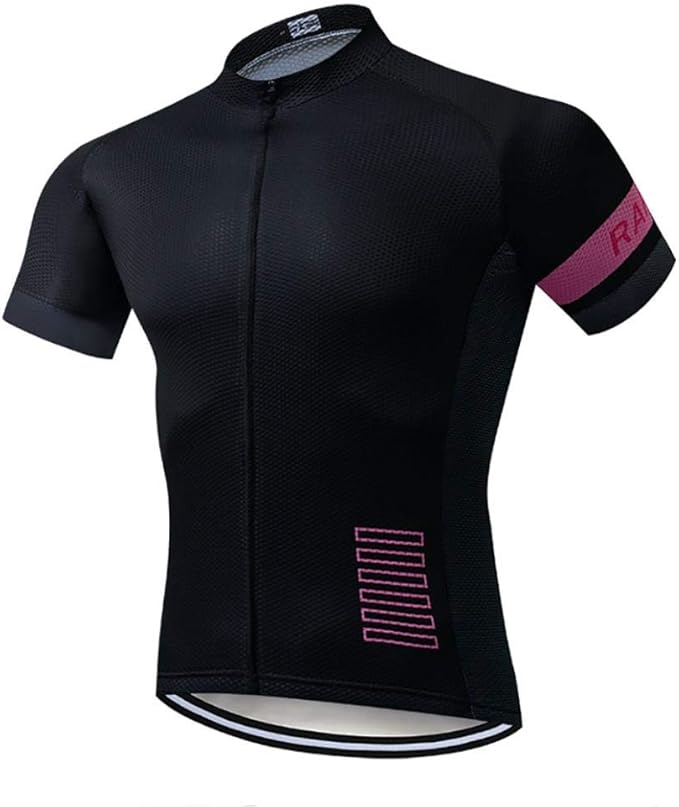 MOXILYN Men's Cycling Jersey Full Zip Riding Clothing Mountain Bike Tops Quick Dry - Bike Shirts