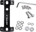 Bike Bottle Cage Adapter Aluminum Alloy Double Headed Bicycle Bottle Cage Extender High Hardness Adjustable Bottle Mount Seat Post Water Bottle Holder with Installation Tool
