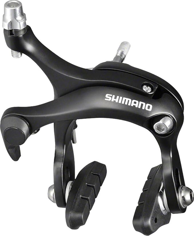 Shimano Caliper Brake, BR-R451, Front, CS57, W/R50T2 Shoe, Sunken NUT:10.5/12.5/18/27MM Black