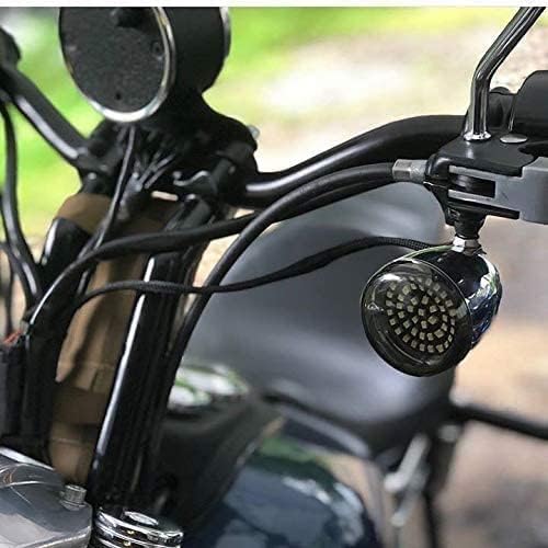 Rogue Rider Industries Sigz Black Label - Front & Rear LED Turn Signal Light Kit, White/Amber Turn Signals (1157) and Rear Red Turn Signals Tail Brake Light (1157) Compatible With Harley Davidson