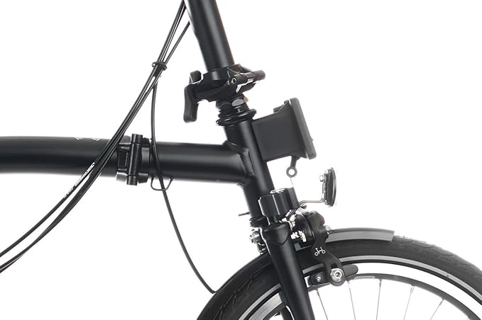 Brompton Folding Commuter Bike C Line 6-Speed | Compact, Lightweight, Urban Bike for Adults