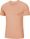 MAGCOMSEN Men's Short Sleeve UPF 50+ T-Shirt Quick Dry Workout Athletic Running Swim Tops Tee Rash Guard Performance Shirts