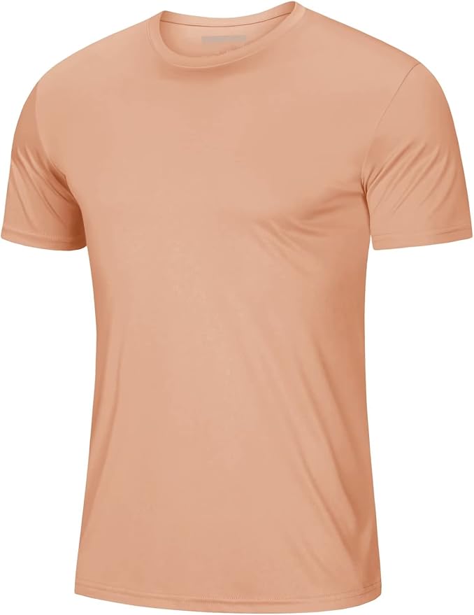 MAGCOMSEN Men's Short Sleeve UPF 50+ T-Shirt Quick Dry Workout Athletic Running Swim Tops Tee Rash Guard Performance Shirts