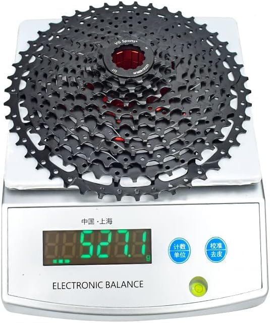 VG SPORTS 8/9/10/11/12 Speed Ultra-Light Bike Cassette for Mountain Bike 11-40T/11-42T/11-46T/11-50T/11-52T MTB Cassette Lightweight Aluminum Bracket Cassette