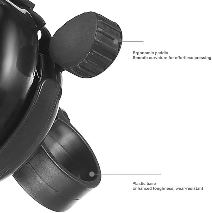 Bike Bell Aluminum Bicycle Bell with Loud Clear Sound Mountain Road Bicycle Handlebars Bell for Adults Kids