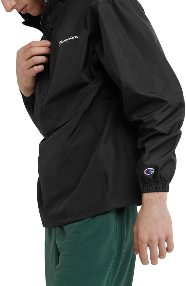 Champion Men's Jacket, Stadium Full-zip Jacket, Wind Resistant, Water Resistant Jacket for Men