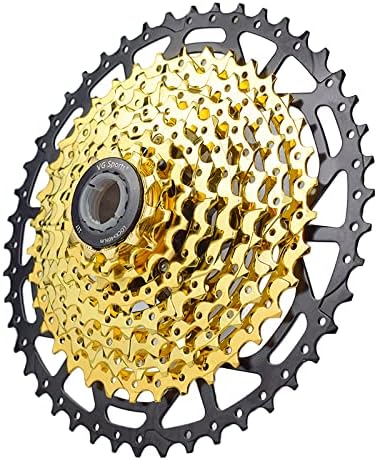VG SPORTS 8/9/10/11/12 Speed Ultra-Light Bike Cassette for Mountain Bike 11-40T/11-42T/11-46T/11-50T/11-52T MTB Cassette Lightweight Aluminum Bracket Cassette