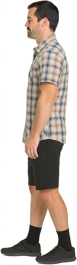 Club Ride Apparel New West Cycling Shirt - Men's Short Sleeve Cycling Jersey - Sport Fit Snap Down Top - 50 UPF Riding Shirt