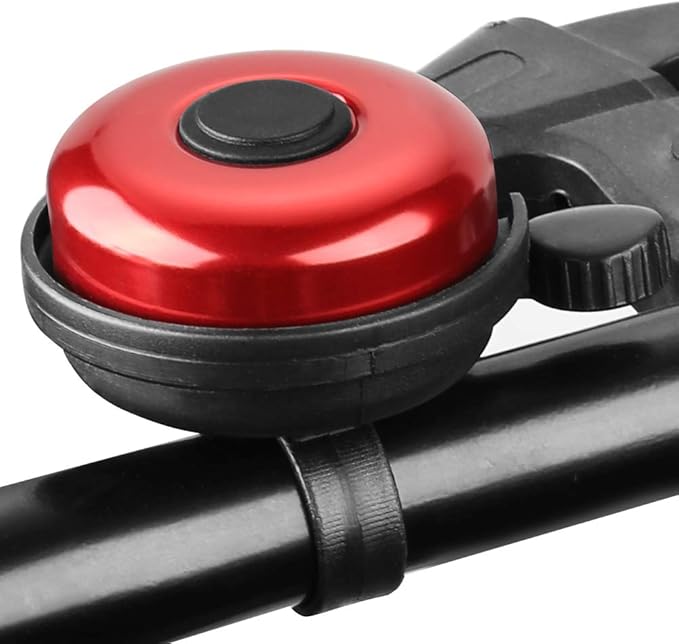 Accmor Classic Bike Bell, Aluminum Bicycle Bell, Loud Crisp Clear Sound Bicycle Bike Bell for Adults Kids