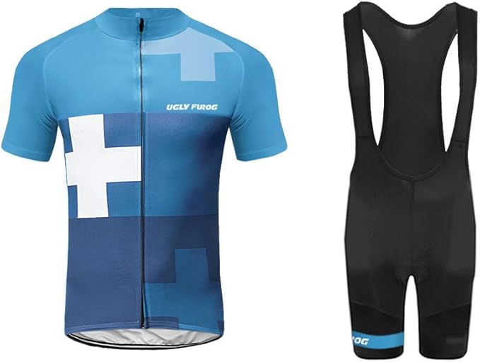 UGLY FROG Cycling Jersey Short Sleeve Men MTB Bike Clothing Road Bicycle Shirts Shorts Padded Pants DXMX01