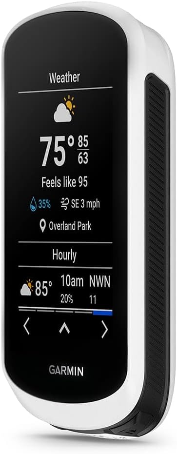 Garmin Edge Explore 2 (Power Mount) Bicycle Computer - Touchscreen & Easy to Use Cycling GPS, Maps & Traffic - Gift Box with PlayBetter Silicone Case (White), Tempered Screens, Adapter, & Case