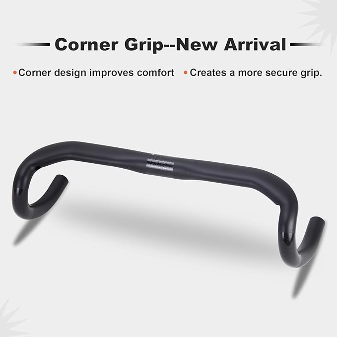 carbon fiber drop bars carbon handlebars road bike bicycle handlebars 31.8 carbon bar drop handlebars for city bikes 380/400/420/440mm for Cycling 400mm