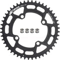 FOMTOR 104 BCD Chainring (30-52T) 7-12 Speed Compatible CNC 7075 Aluminum Narrow Wide Tooth Round Oval Chainrings for MTB/Road Bike Ebike Chainwheel Black/Red