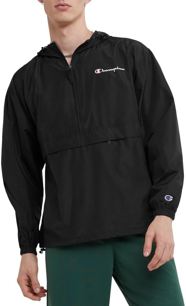 Champion Men's Jacket, Stadium Full-zip Jacket, Wind Resistant, Water Resistant Jacket for Men