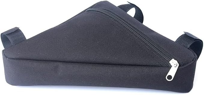 Bicycle Triangle Bag, Frame Bag Triangle Bag, Bicycle Cycling Storage Triangle Top Tube Front Pouch Saddle Bag for Road and Mountain Bikes