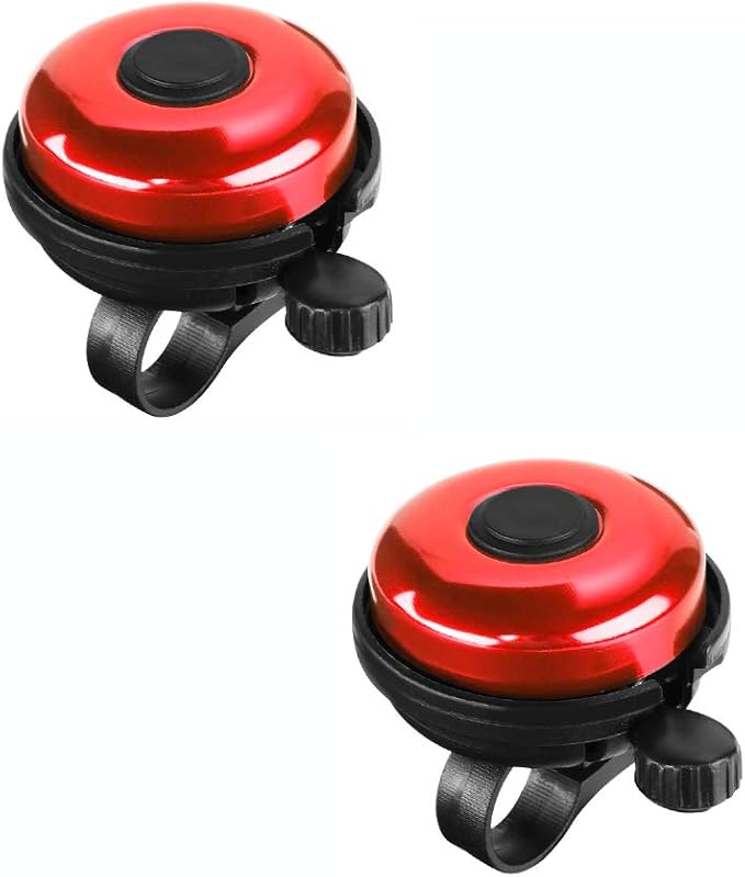 Accmor Classic Bike Bell, Aluminum Bicycle Bell, Loud Crisp Clear Sound Bicycle Bike Bell for Adults Kids