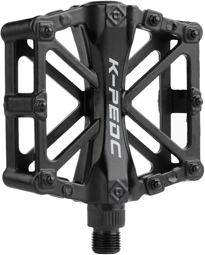 TXJ Sports Bike Pedals 9/16" Bicycle Pedals Mountain Bike, Aluminium Lightweight Platform Pedals for BMX MTB Road Bikes